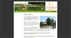 Desktop Screenshot of camping-sonnland.de